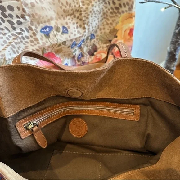 Johnny Was Tote Handbag Lola Embroidered Soft Leather - Picture 9 of 10